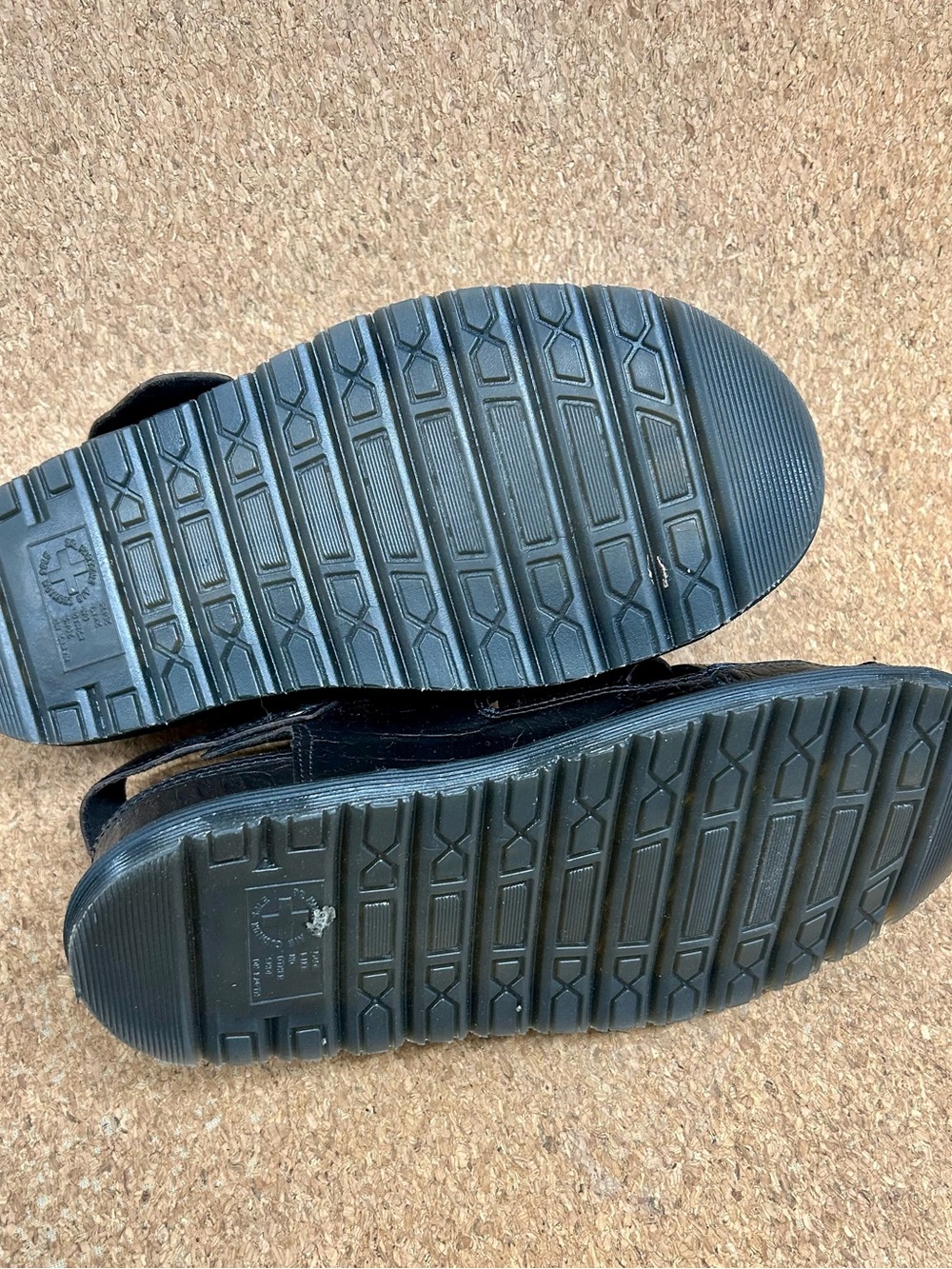 Dr. Martens Black Textured Archive Sandals - Picture 3 of 5